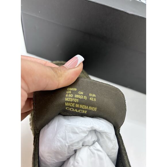 Coach Men's Reilly Espadrille Loafer. SEE PICS Needs Sewing. Worn Once - Picture 6 of 9